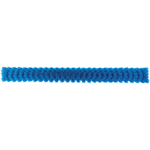 ColorCore Push Broom, Fine Bristles, 24", Polypropylene, Blue Ottawa Fastener Supply