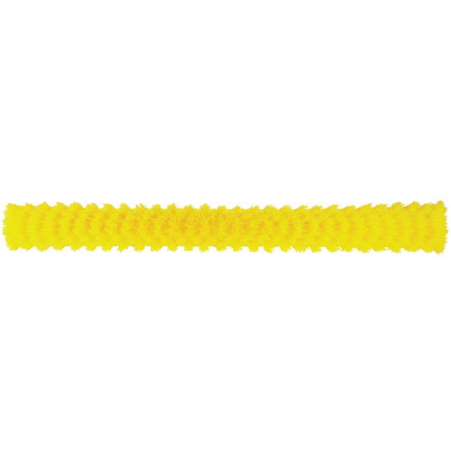 ColorCore Push Broom, Fine Bristles, 24", Polypropylene, Yellow Ottawa Fastener Supply