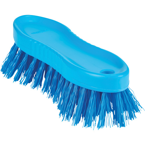 ColorCore Hand Brush, Stiff Bristles, 6" Long, Blue Ottawa Fastener Supply