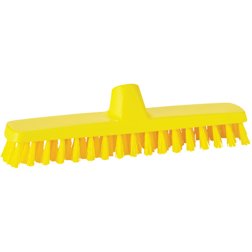 ColorCore Wall Brush, Stiff Bristles, 12" Long, Yellow Ottawa Fastener Supply