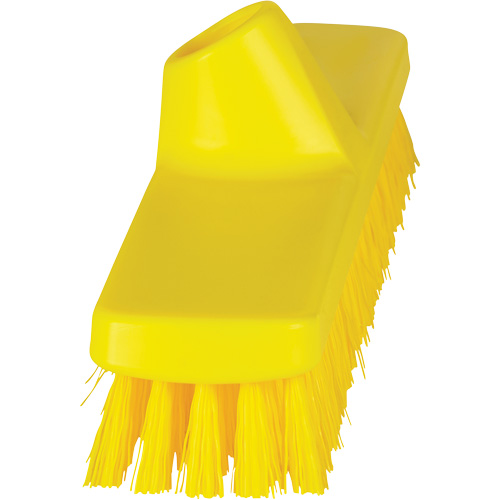 ColorCore Wall Brush, Stiff Bristles, 12" Long, Yellow Ottawa Fastener Supply