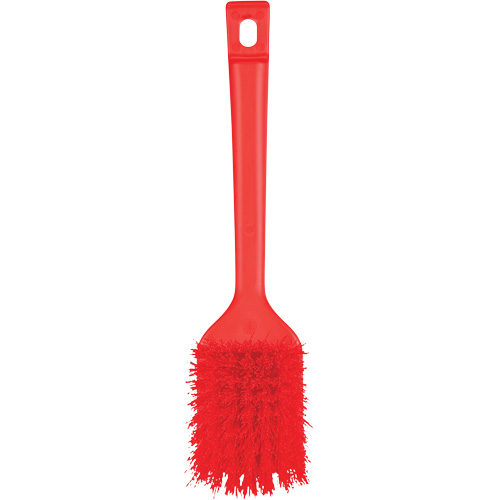 Brosse &agrave; manche court ColorCore, Soies Ferme, Longueur de 12", Rouge Ottawa Fastener Supply