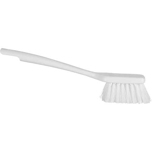 ColorCore Short Handle Brush, Stiff Bristles, 12" Long, White Ottawa Fastener Supply