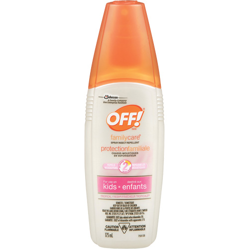 OFF! FamilyCare&reg; Tropical Fresh&reg; Insect Repellent, 5% DEET, Spray, 175 ml Ottawa Fastener Supply