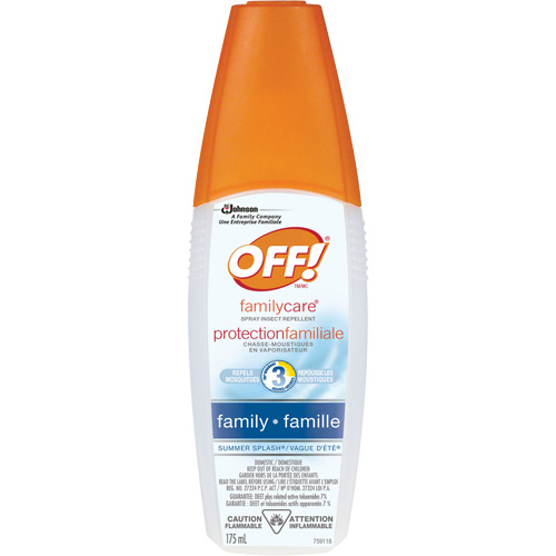 Insectifuge Off! Protection familiale &agrave; parfum de Vague d&eacute;t&eacute;, DEET &agrave; 7 %, Vaporisateur, 175 ml Ottawa Fastener Supply