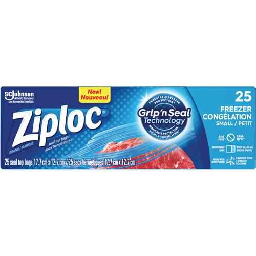 Ziploc&reg; Freezer Bags Ottawa Fastener Supply