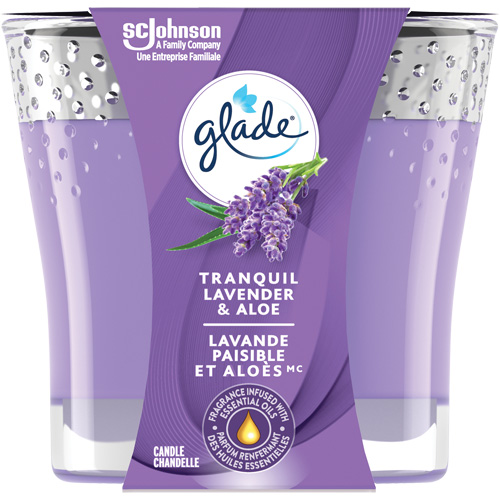Glade&reg; 2-in-1 Candle, Lavender & aloe Ottawa Fastener Supply