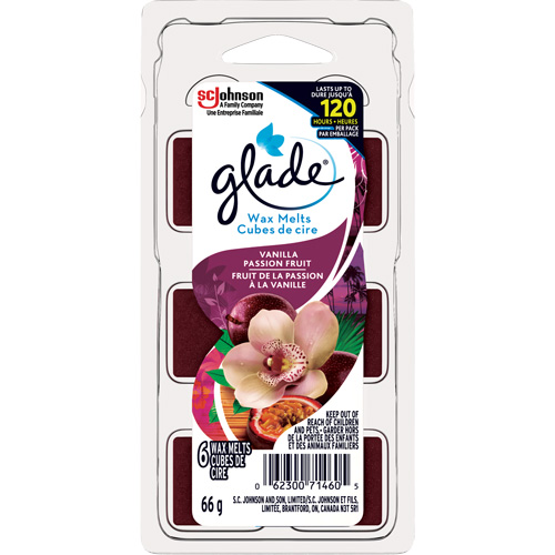 Glade&reg; Air Freshener Melts, Vanilla Passion Fruit Ottawa Fastener Supply