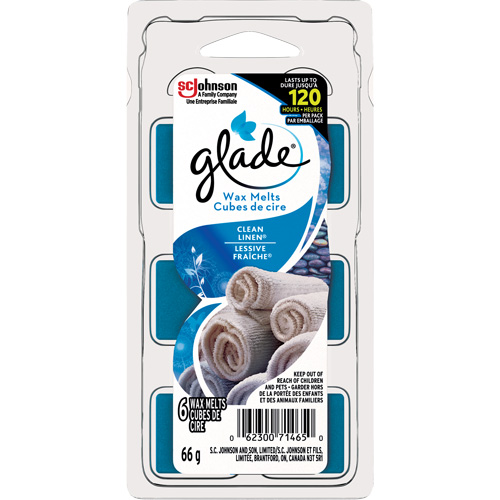 Glade&reg; Air Freshener Melts, Clean Linen&reg; Ottawa Fastener Supply