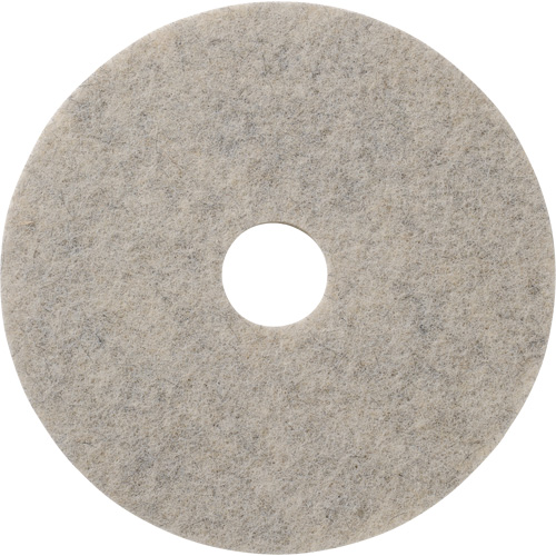 Combo Floor Pads, 19", Buffing/Burnishing, Beige Ottawa Fastener Supply