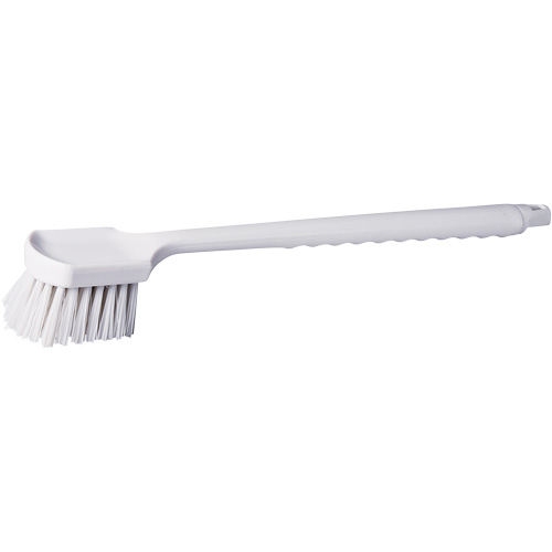 Long Handle Pot Brush, 20" L, Polypropylene Bristles, White Ottawa Fastener Supply