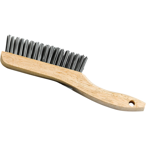 Brosse &agrave; manche en patin, Acier, 4 x 16 rangs de fils, Longueur 9-3/4" Ottawa Fastener Supply