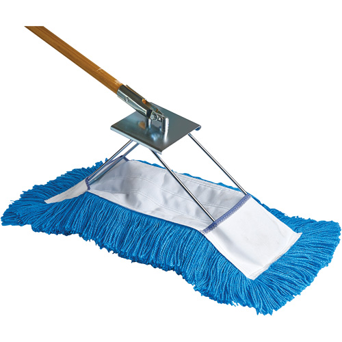 Dust Mop with Frame & Handle, Slip On Style, Yarn, 36" L x 5" W Ottawa Fastener Supply