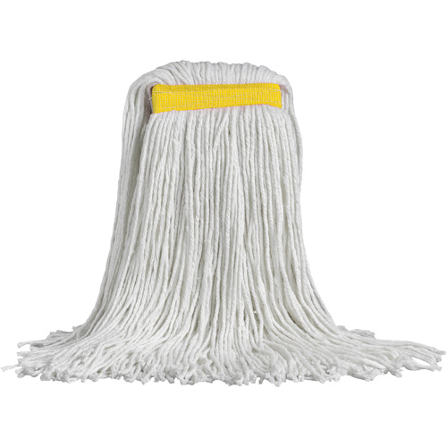 SynRay Wet Floor Mop, Polyester/Rayon, 24 oz., Cut Style Ottawa Fastener Supply