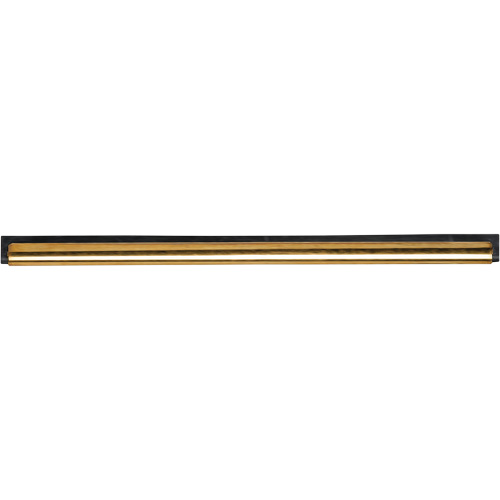 Window Squeegee Channel and Rubber, 14", Rubber, Brass Frame Ottawa Fastener Supply