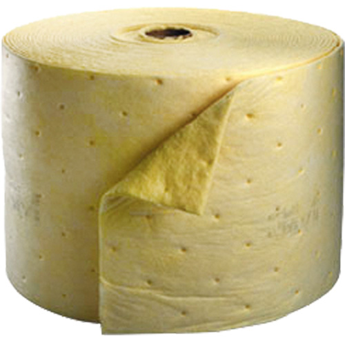 Chemical Sorbent Roll, Heavyweight, 150' L x 15.25" W, 35.9 gal Absorbancy Ottawa Fastener Supply