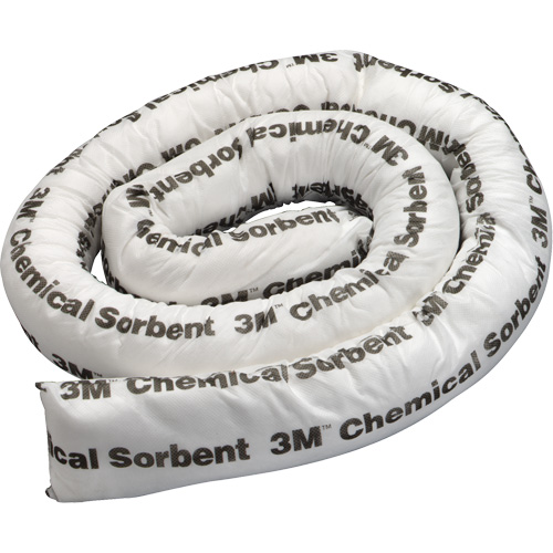 Chemical Sorbent Mini-Boom, Hazmat, 8' L x 3" W, 15.5 gal Absorbancy Ottawa Fastener Supply