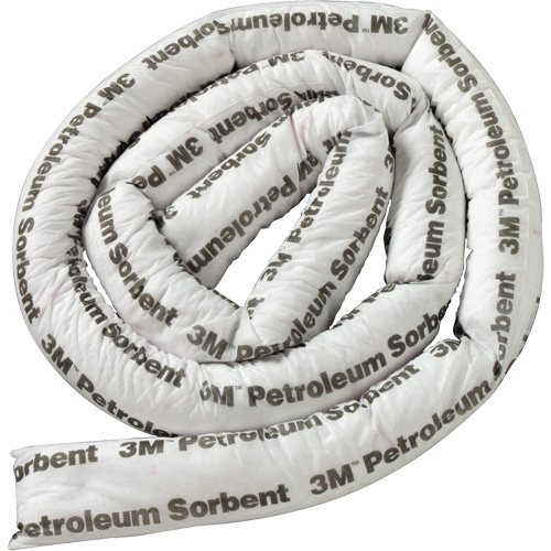 Petroleum Sorbent Mini-Boom, Oil Only, 1' L x 3" W, 15.7 gal Absorbancy Ottawa Fastener Supply
