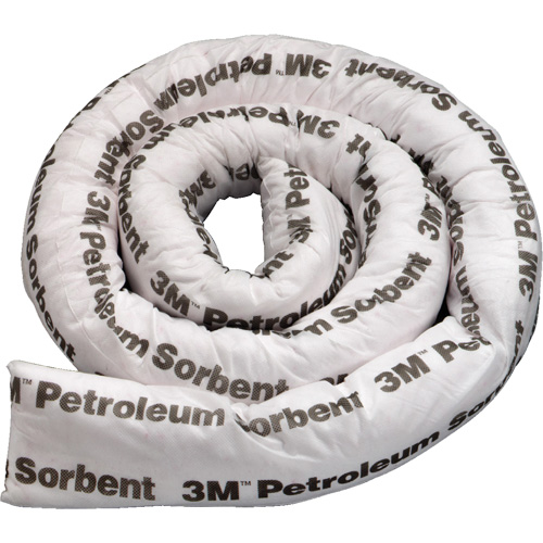 Petroleum Sorbent Double Boom, Oil Only, 8' L x 3" W, 15.7 gal Absorbancy Ottawa Fastener Supply