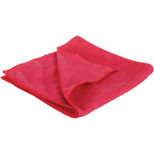 Scotch-Brite High Performance Cleaning Cloth, Microfibre, Red Ottawa Fastener Supply