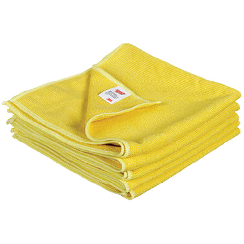Chiffon de nettoyage haute performance Scotch-Brite, Microfibre, Jaune Ottawa Fastener Supply