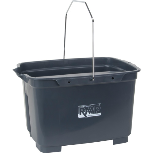 Seau double, Capacit&eacute; de 4,75 gal. US (19 pintes), Gris Ottawa Fastener Supply