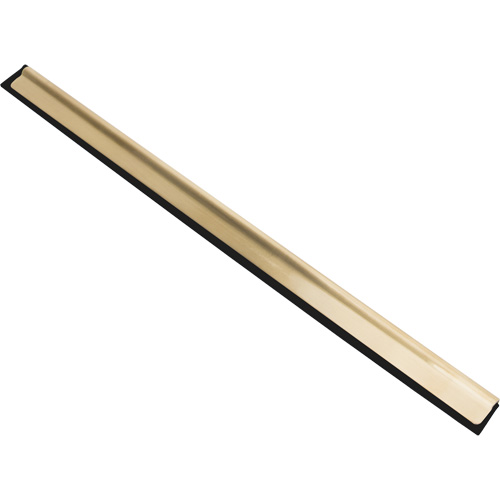 Window Squeegee Blade, 14", Rubber, Brass Frame Ottawa Fastener Supply
