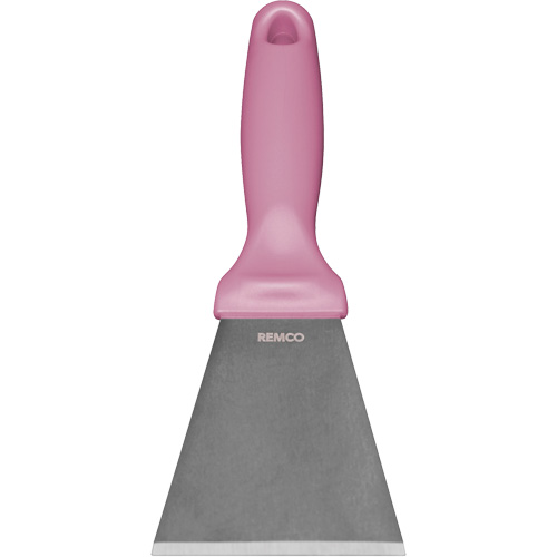 Large Stainless Steel Scraper, Pink, 3" W x 9" L Ottawa Fastener Supply