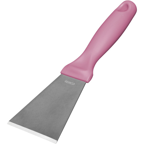 Large Stainless Steel Scraper, Pink, 3" W x 9" L Ottawa Fastener Supply