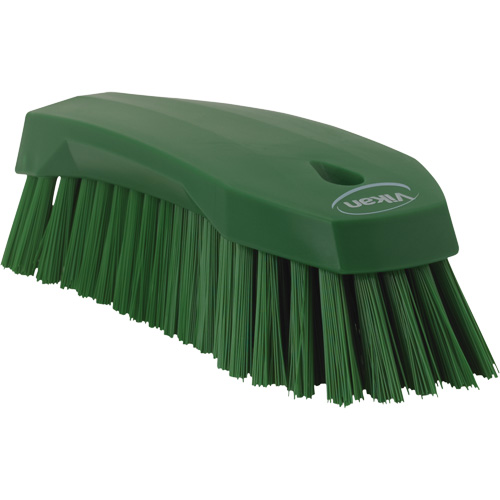 Grande brosse &agrave; main oblique, Soies Ferme, Longueur de 8", Vert Ottawa Fastener Supply
