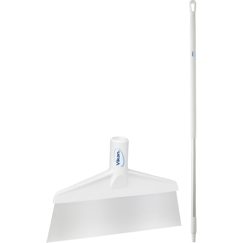 Grattoir &agrave; plancher avec manche, Blanc, 9-3/5" la x 55-9/10" lo Ottawa Fastener Supply