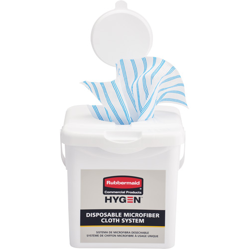 Seau de chargement pour chiffons microfibres, Blanc Ottawa Fastener Supply