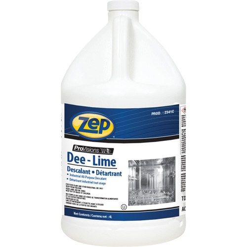 Dee-Lime Acidic Cleaner, 4 L, Jug Ottawa Fastener Supply