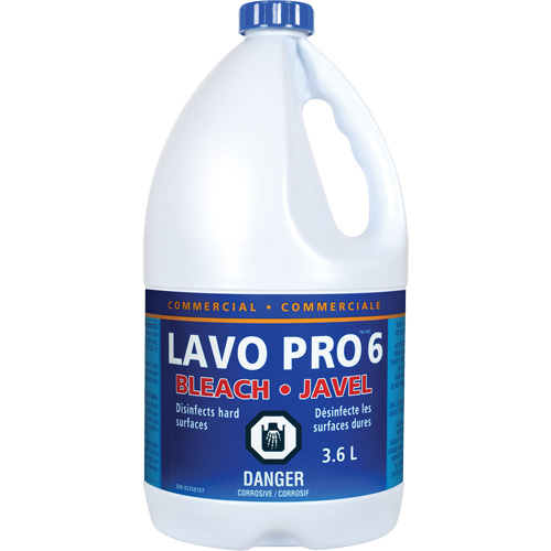 Liquid Bleach, 3.6 L, Jug Ottawa Fastener Supply