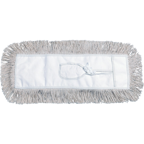 Dust Mop, Tie-On Style, Cotton, 60" L x 5" W Ottawa Fastener Supply