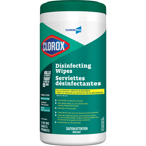 Disinfecting Wipes, 75 Count Ottawa Fastener Supply