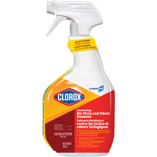 Disinfecting Bio Stain & Odour Remover, 946 ml, Trigger Bottle Ottawa Fastener Supply
