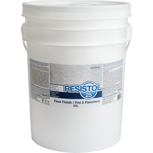 Resistol 25 Floor Finish, 20 L, Pail Ottawa Fastener Supply