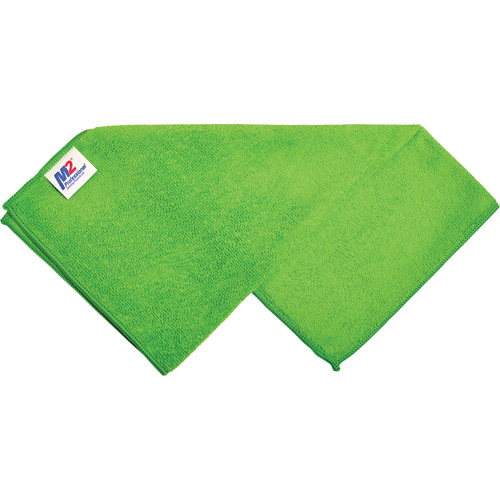 Chiffon de nettoyage, Microfibre, Vert Ottawa Fastener Supply