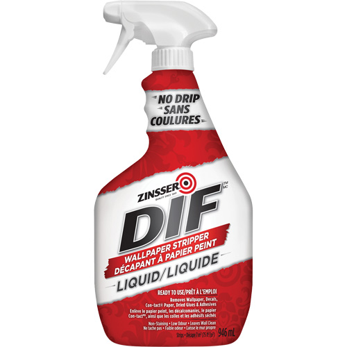 DIF&reg; Fast-Acting Wallpaper Stripper, 946 ml, Trigger Bottle Ottawa Fastener Supply