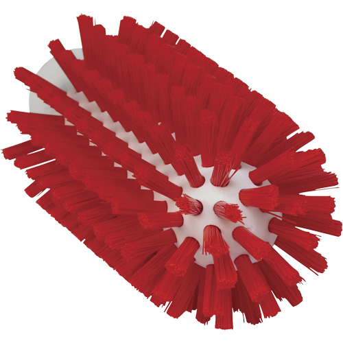 2.5" Brush, Stiff Bristles, 5-3/5" Long, Red Ottawa Fastener Supply