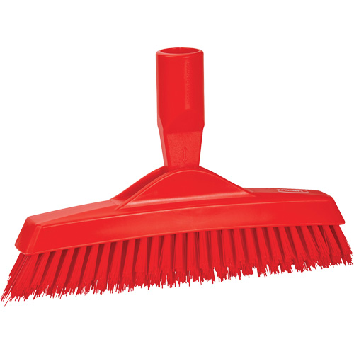 Grout Brush, Stiff Bristles, 9-1/4" Long, Red Ottawa Fastener Supply