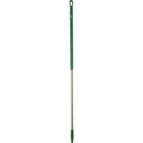 Handle, Broom/Brush/Pad Holder/Scraper/Squeegee, Green, Ergonomic, 59" L Ottawa Fastener Supply