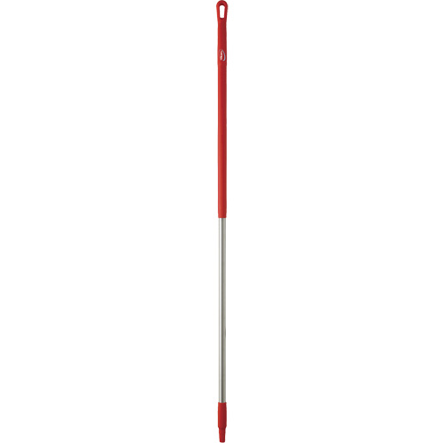Handle, Broom/Brush/Pad Holder/Scraper/Squeegee, Red, Ergonomic, 59" L Ottawa Fastener Supply