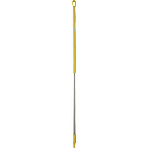 Handle, Broom/Brush/Pad Holder/Scraper/Squeegee, Yellow, Ergonomic, 59" L Ottawa Fastener Supply