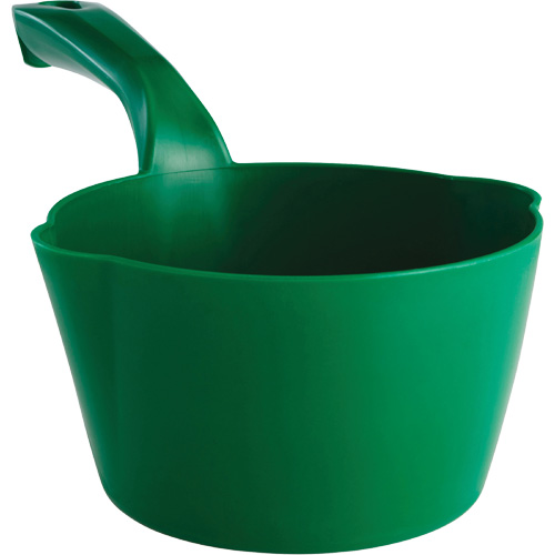 Round Bowl Scoop, Plastic, Green, 32 oz. Ottawa Fastener Supply