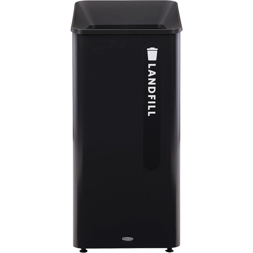 Bac d'ordures destin&eacute;s &agrave; l'enfouissement Sustain, Plastique/Acier, 23 gal. US Ottawa Fastener Supply