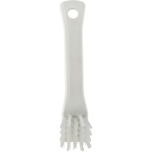 Brush with Scraping Edge, Stiff Bristles, 6" Long, White Ottawa Fastener Supply