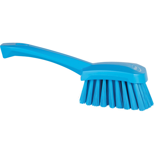 Brosse &agrave; r&eacute;curer avec manche court, Soies Doux, Longueur de 10-1/2", Bleu Ottawa Fastener Supply