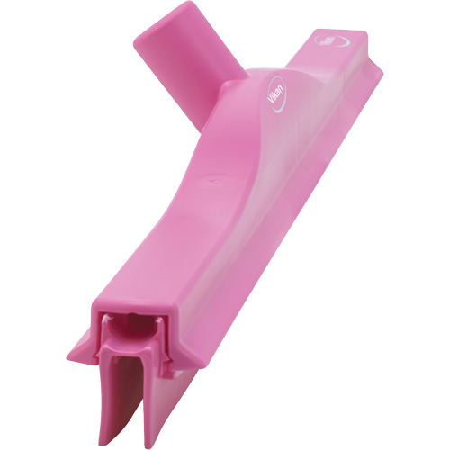 Double Blade Ultra Hygiene Floor Squeegee, 24", Pink Ottawa Fastener Supply